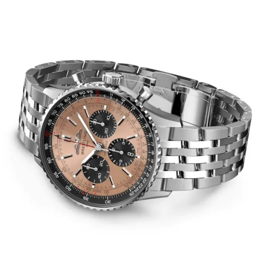 Breitling Navitimer Men Automatic Copper Stainless Steel Watch AB0138241K1A1 - Image 3