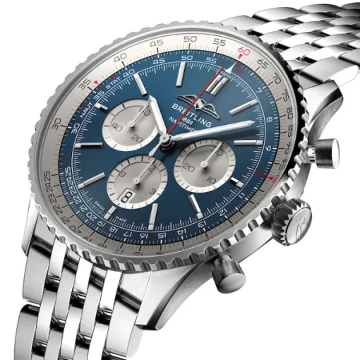 Breitling Navitimer Men Automatic Blue Stainless Steel Watch AB0137211C1A1 - Image 2
