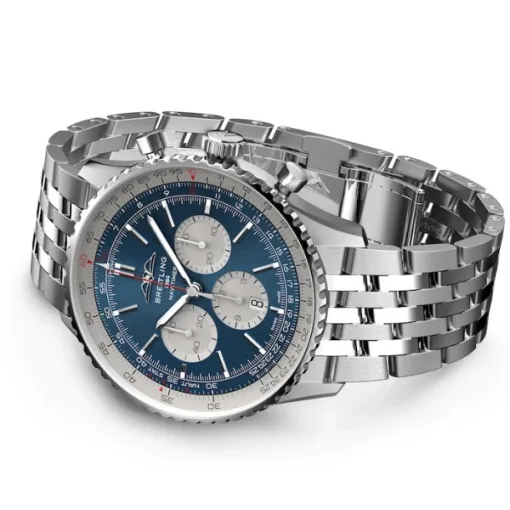 Breitling Navitimer Men Automatic Blue Stainless Steel Watch AB0137211C1A1 - Image 3