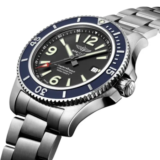 Breitling Superocean Men Automatic Black Stainless Steel Watch A173678A1B1A1 - Image 3