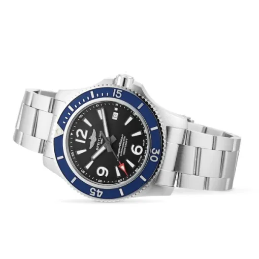 Breitling Superocean Men Automatic Black Stainless Steel Watch A173678A1B1A1 - Image 4