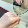 2021 New Double Panthere de Cartier Ring White Gold With Diamonds Online Sale - Image 8