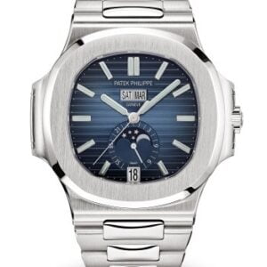 Nautilus Annual Calendar Moonphase Full Functions 5726 PPF SS Blue Dial 324