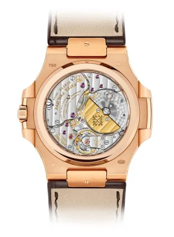 Patek Philippe Nautilus Moon Phase Rose Gold Watch 5712R-001 - Image 2
