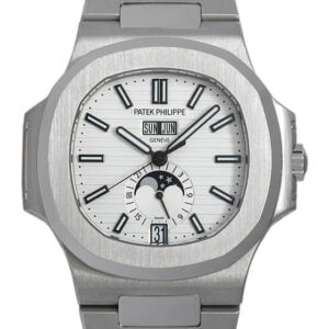 Nautilus Annual Calendar Moonphase 5726 V9F V2 SS White Dial 324