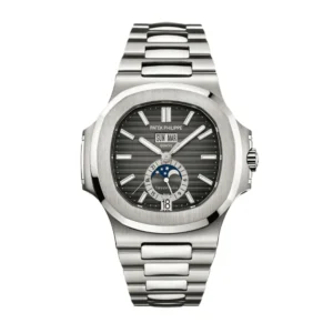 Nautilus Annual Calendar Moonphase 5726 V9F V2 SS Black Dial 324