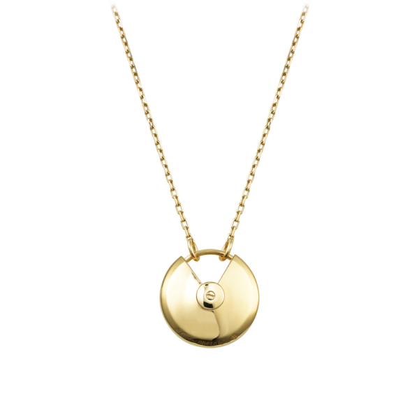 Amulette De Cartier Necklace Yellow Gold, Diamond, White Mother-Of-Pearl B3047500 - Image 3