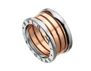 B.zero1 4-Band Beautiful Mistake Ring in Rose and White Gold