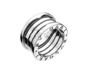 B.zero1 4-Band White Gold Ring