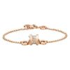 B.zero1 Soft Bracelet in Rose Gold with Pave Diamonds