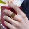 Cartier Extra Large Love Ring Yellow Gold/Rose Gold/White Gold B4227800 - Image 8