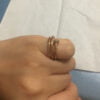 Cartier Juste Un Clou Yellow Gold Diamond Double Nail Ring - Image 5