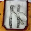 Cartier Love Bracelet Diamond-Paved White Gold Diamonds N6033602 - Image 7