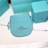 Classic Tiffany Infinity Silver Double Chains Fashion Blue Enamel Finish Pendant Bracelet For Womens GRP09427 - Image 8