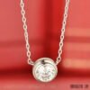 Diamants Legers De Cartier Necklace, Small Model White Gold, Diamond B7215900 - Image 3
