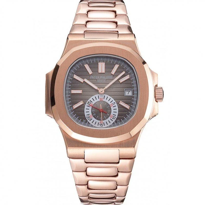 MEN PATEK PHILIPPE NAUTILUS SILVER DIAL