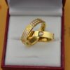 Fake Cartier LOVE Ring Yellow Gold Diamonds - Image 8