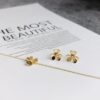 Fake Van Cleef Arpels Frivole Bracelet Yellow Gold/White Gold With Diamond For Girls - Image 7