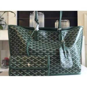 Goyard Anjou Reversible Tote Gm Green