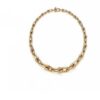High Quality Tiffany Hardwear 18K Yellow Gold Graduated Link Necklace Women Jewellery - Image 2