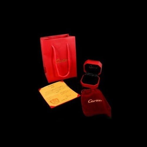 Imitation Cartier Love Ring Yellow Gold With 3 Diamonds B4032400 - Image 2