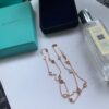 Imitation Tiffany Elsa Peretti Ladies 13 Diamonds By Yard Necklace Stackable Silver/Rose Gold 176235831 - Image 5