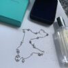 Imitation Tiffany Elsa Peretti Ladies 13 Diamonds By Yard Necklace Stackable Silver/Rose Gold 176235831 - Image 4