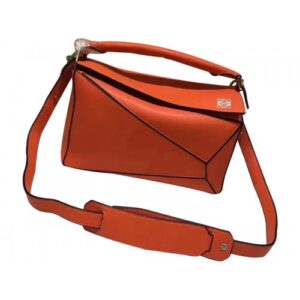 Loewe Puzzle Large Bag Orange