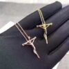 Lowest Price Tiffany Elsa Peretti Crucifix Pendant Chain Necklace Online Shopping Women Fine Jewelry GRP00540 - Image 3