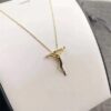 Lowest Price Tiffany Elsa Peretti Crucifix Pendant Chain Necklace Online Shopping Women Fine Jewelry GRP00540 - Image 9