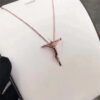 Lowest Price Tiffany Elsa Peretti Crucifix Pendant Chain Necklace Online Shopping Women Fine Jewelry GRP00540 - Image 4