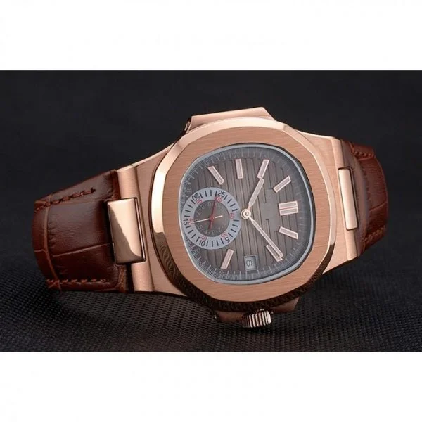 MEN PATEK PHILIPPE NAUTILUS SILVER DIAL - Image 3