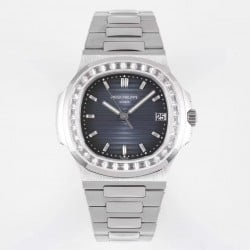 Nautilus 5711 PPF V4 SS & Diamond Blue Dial 324SC (Free Box)