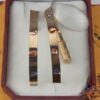 New Arrival Cartier Love Bracelet Pink Gold Colorful Diamonds B6036517 - Image 8