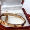 New Arrival Cartier Love Bracelet Pink Gold Colorful Diamonds B6036517 - Image 6