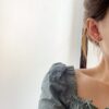 Popular Party Style Cartier Trinity Earrings White Gold/Yellow God/Rose Gold with Diamonds B8043200 For Sale - Image 9