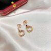 Popular Party Style Cartier Trinity Earrings White Gold/Yellow God/Rose Gold with Diamonds B8043200 For Sale - Image 7