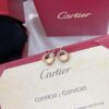 Popular Party Style Cartier Trinity Earrings White Gold/Yellow God/Rose Gold with Diamonds B8043200 For Sale - Image 6