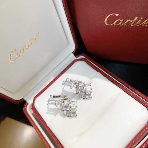 Reflection de Cartier Earrings White Gold With Diamonds - Image 6
