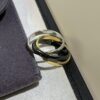 Replica Cartier Trinity Ring White Gold/Yellow Gold with Black Classic Ceramic For Womens Replica - Image 8