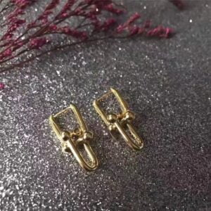 Replica Tiffany Hardwear Link Earrings Silver/Rose Gold/Yellow Gold Personalized Gift For Lady NYC 38087959/38087983