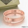 Replica Van Cleef And Arpels Perlee Signature In Pink Gold Bracelet-Small Model - Image 3