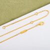 Replica Van Cleef Arpels Magic Alhambra Long Necklace 1 Motif Yellow Gold/Rose Gold/White Gold - Image 8