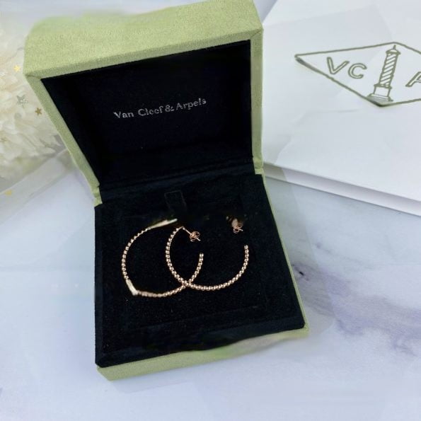 Replica Van Cleef Arpels Perlee Earrings - Image 6