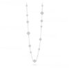 Replica Van Cleef Arpels Perlee Magic Alhambra Long Necklace 16 Motifs With Diamonds - Image 4