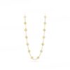 Replica Van Cleef Arpels Vintage Alhambra Long Necklace 20 Motifs Yellow Gold Diamonds - Image 5