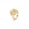 Replica Van Cleef Arpels Vintage Alhambra Ring Yellow Gold - Image 2