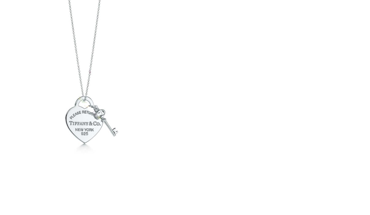 Return To Tiffany Heart Tag Key Pendant Chain Necklace Hot Sale Fashion Jewelry GRP06364/30971531 - Image 2