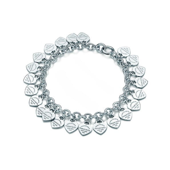 Return To Tiffany Multi–heart Tag Bracelet Sterling Silver USA Style Sale GRP08616 - Image 5