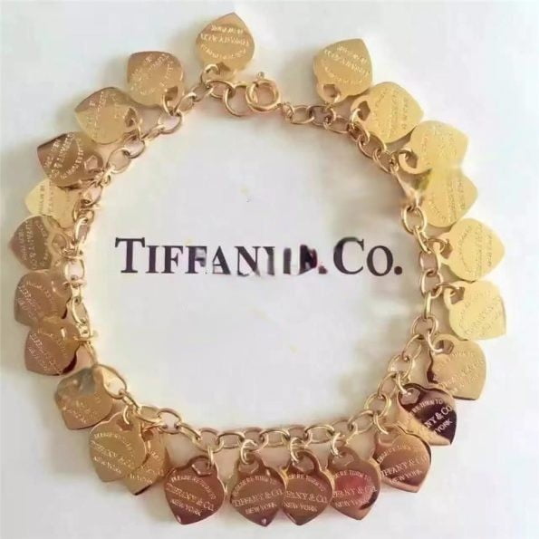 Return To Tiffany Multi–heart Tag Bracelet Sterling Silver USA Style Sale GRP08616 - Image 6